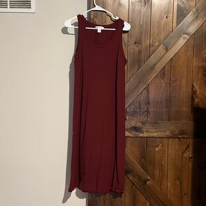 Athleta Maroon dress